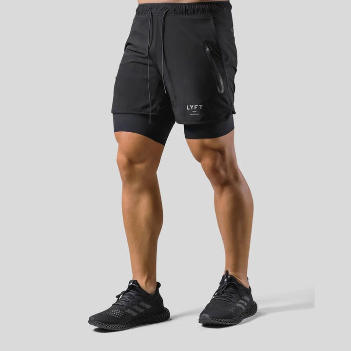 Wout | 2-in-1 sportshort met moderne pasvorm