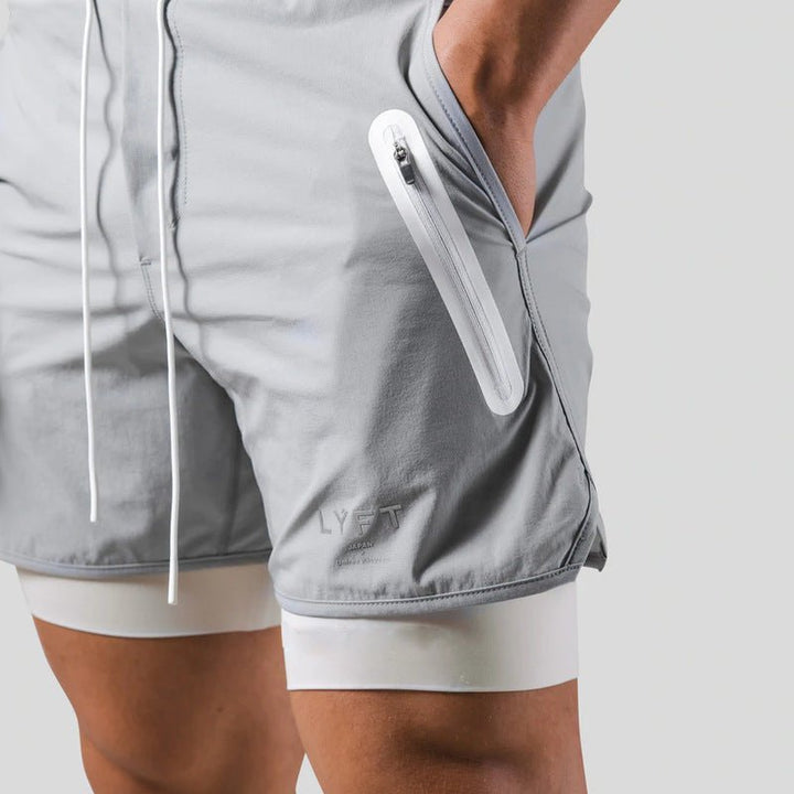 Wout | 2-in-1 sportshort met moderne pasvorm
