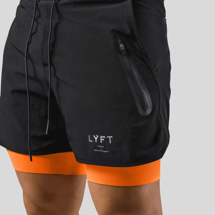 Wout | 2-in-1 sportshort met moderne pasvorm