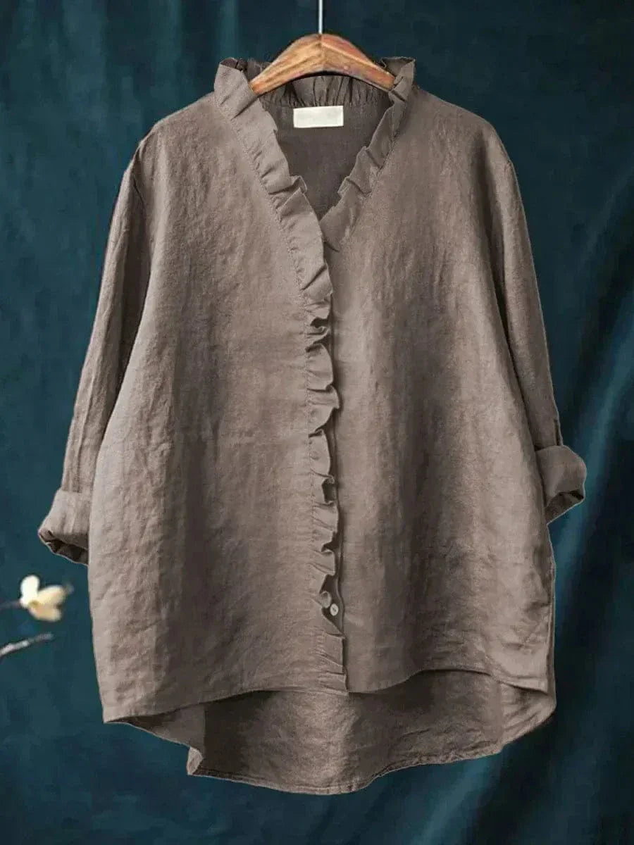 Ilse | Linnen Blouse