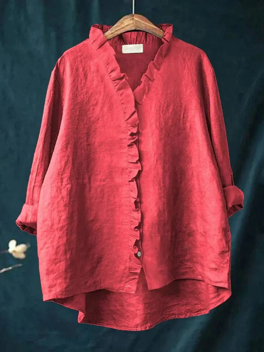 Ilse | Linnen Blouse