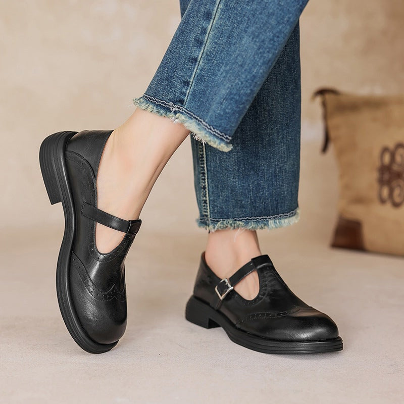 Marloes | Elegante leren instappers