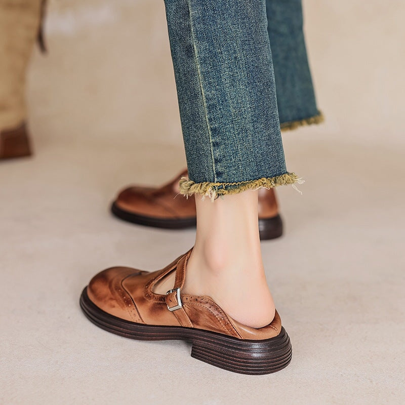 Marloes | Elegante leren instappers