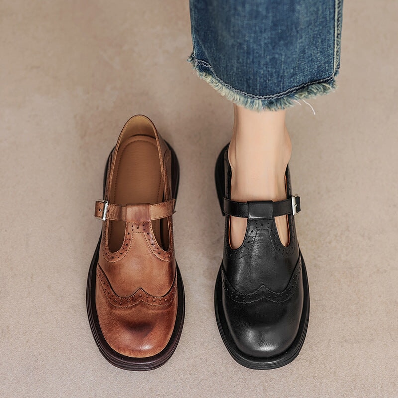 Marloes | Elegante leren instappers