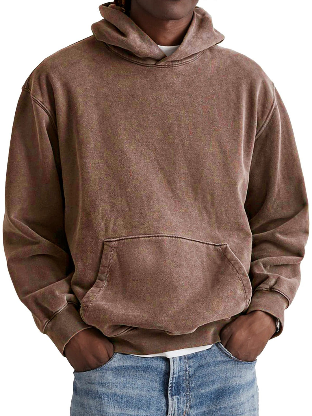 Wibe | Casual Lange Mouwen Hoodie van Katoen
