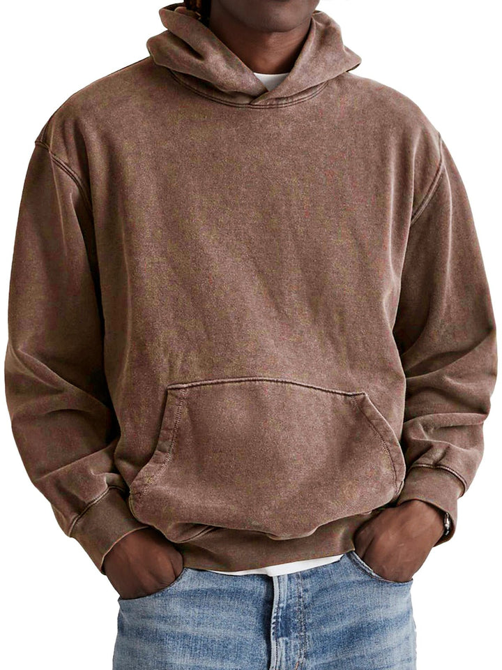 Wibe | Casual Lange Mouwen Hoodie van Katoen