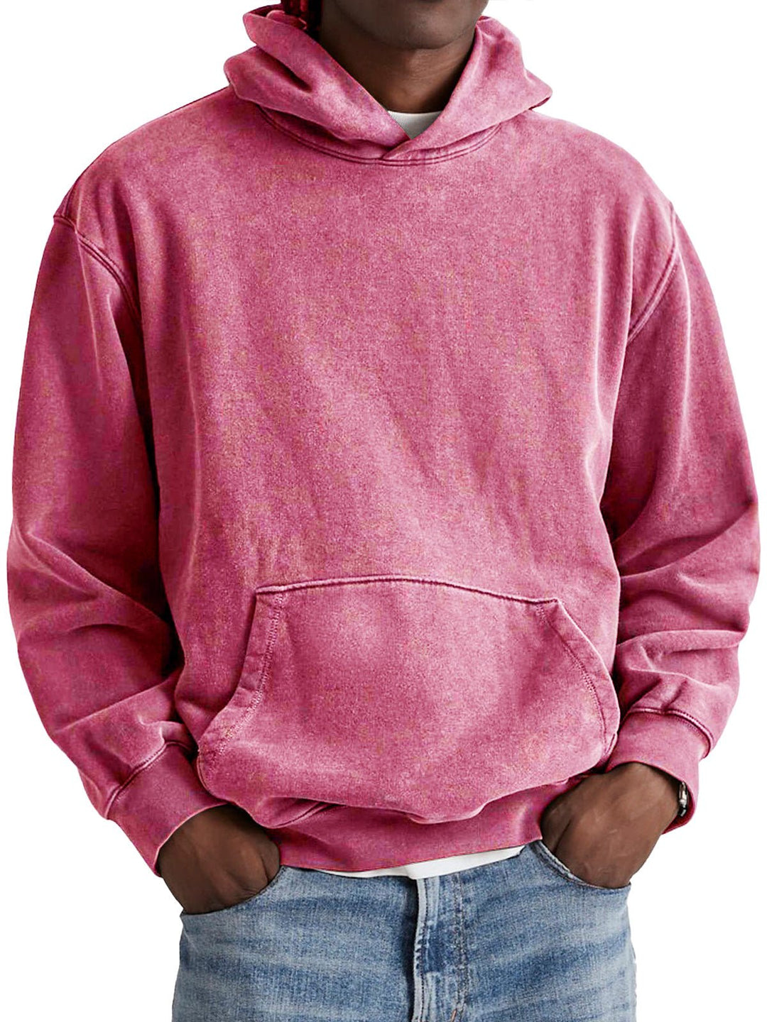 Wibe | Casual Lange Mouwen Hoodie van Katoen
