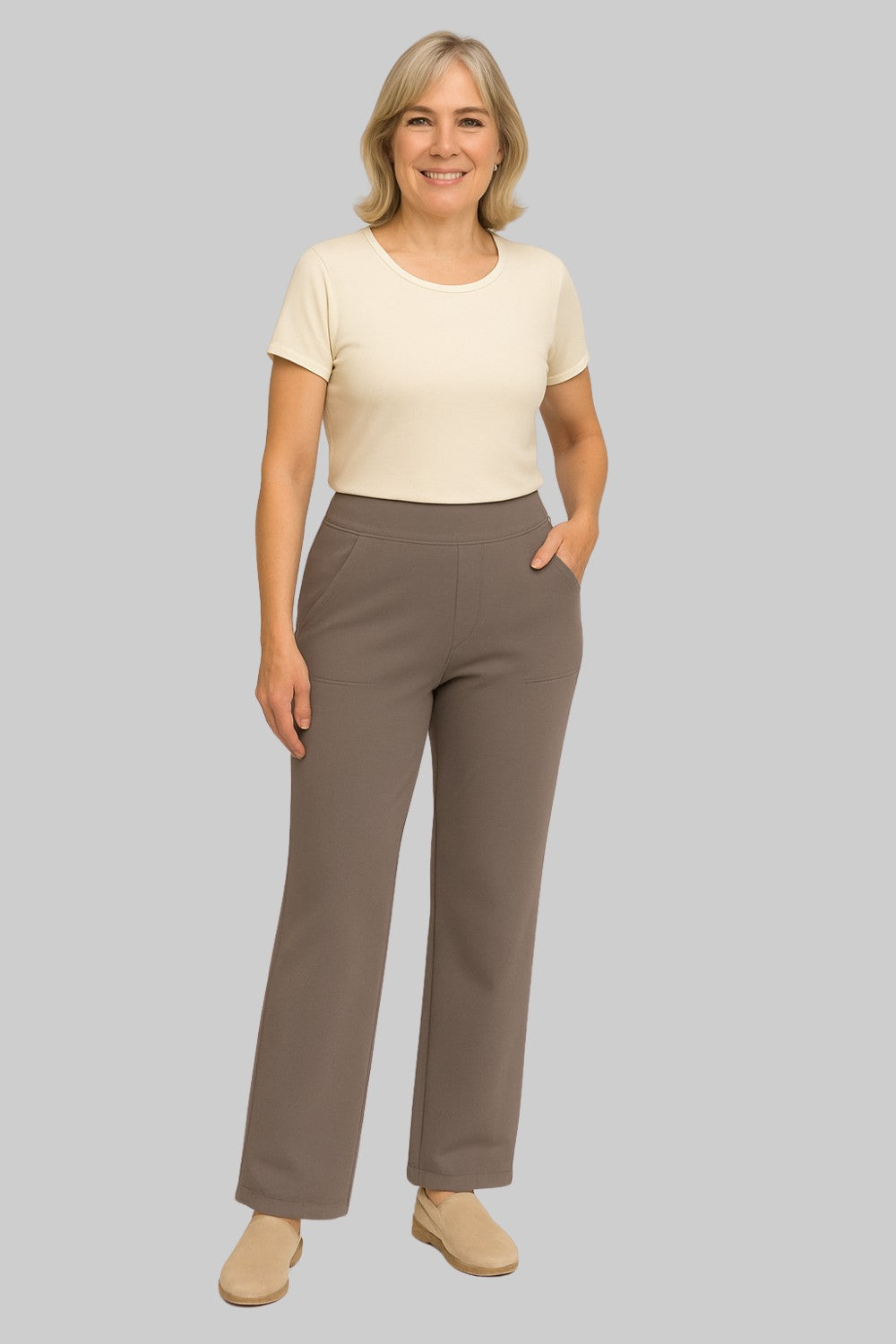 Lieve | Elegante broek in zachte jersey