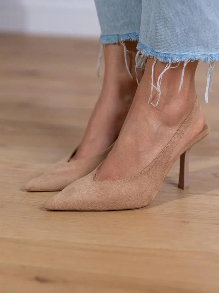 Corrina | Puntige Slingback Hakken