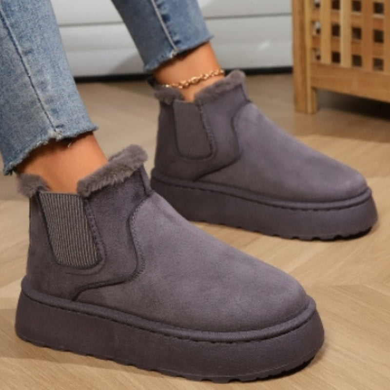 Ariane | Casual Pluche Boots