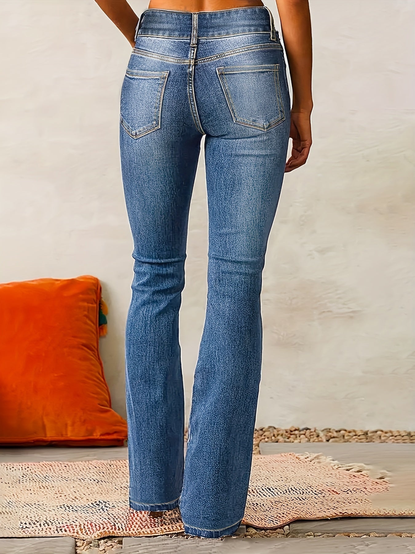 Neeltje | Flared jeans met hoge taille