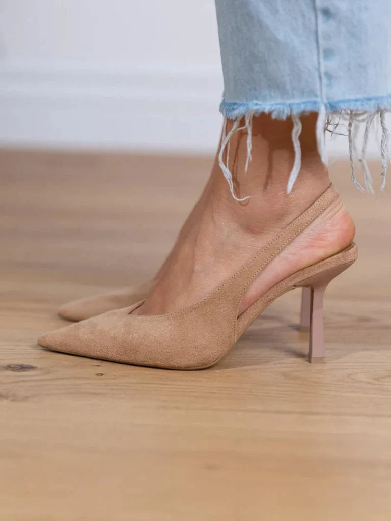 Corrina | Puntige Slingback Hakken