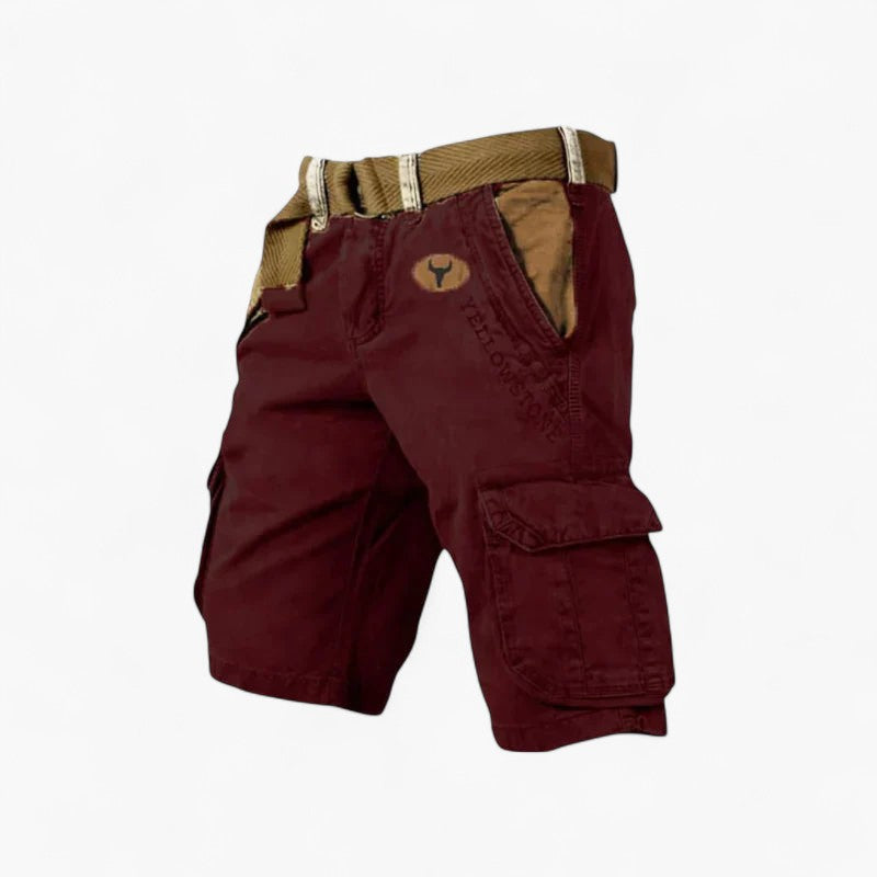 Adrianus | Katoenen cargoshort met nonchalante klasse