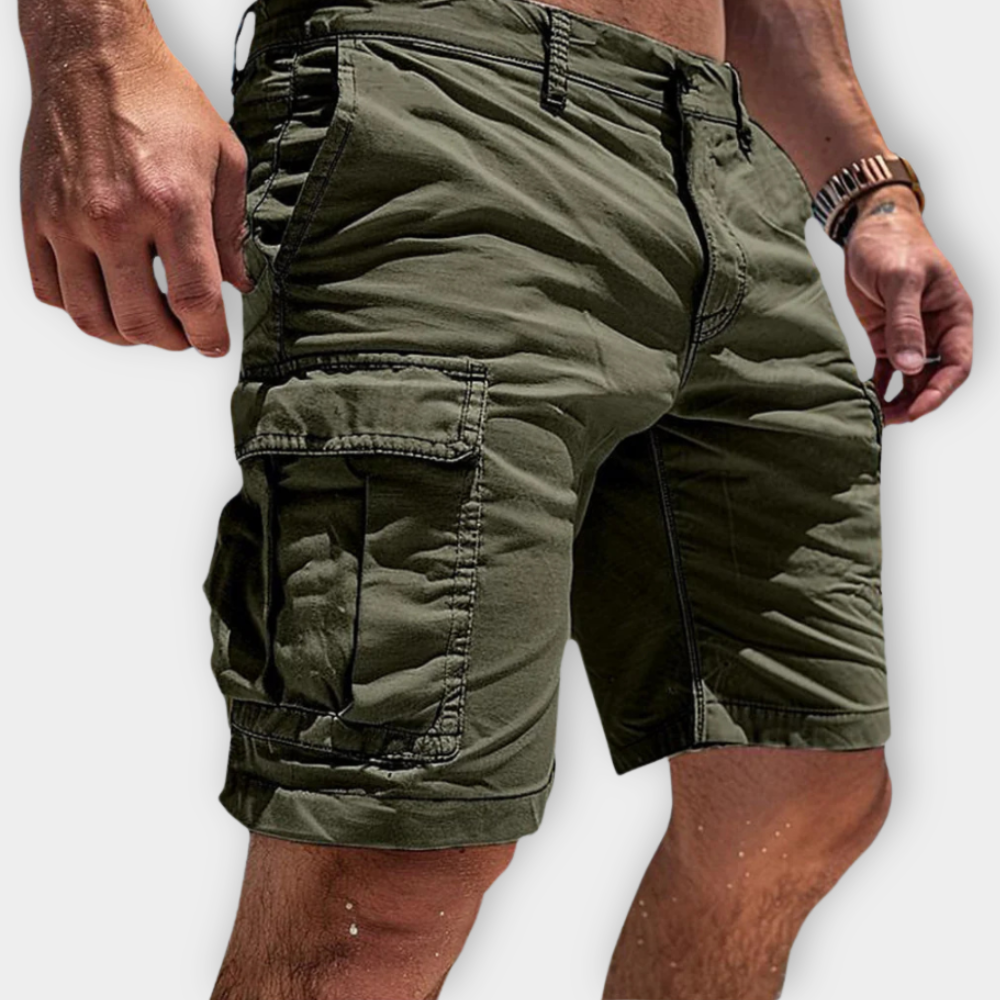 Stijn | Katoenen short met robuuste stijl