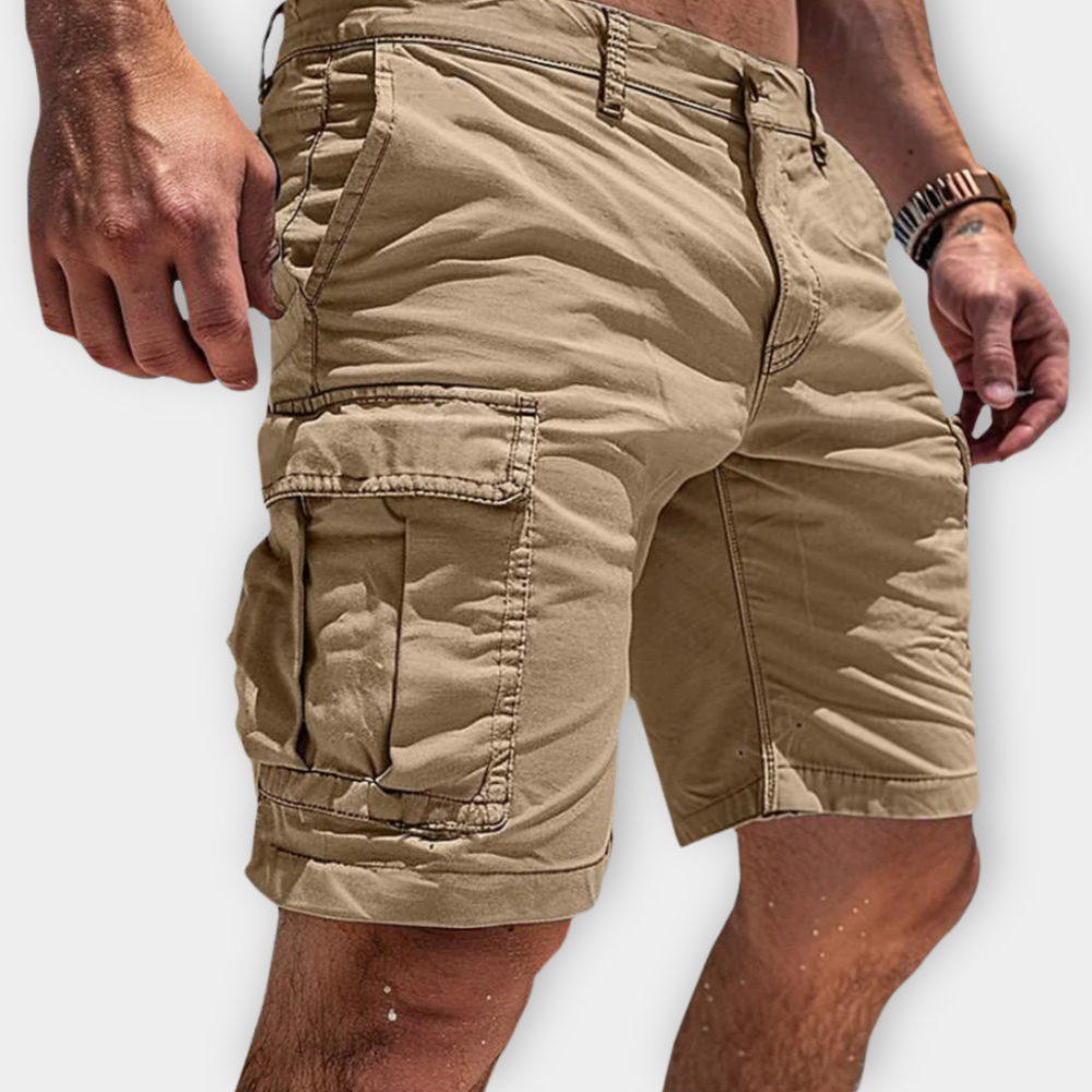 Stijn | Katoenen short met robuuste stijl
