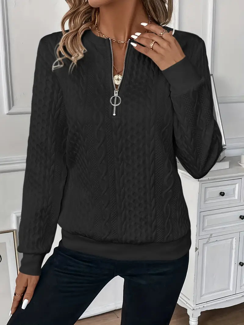 Loes | Elegante & Stijlvolle Gebreide Trui