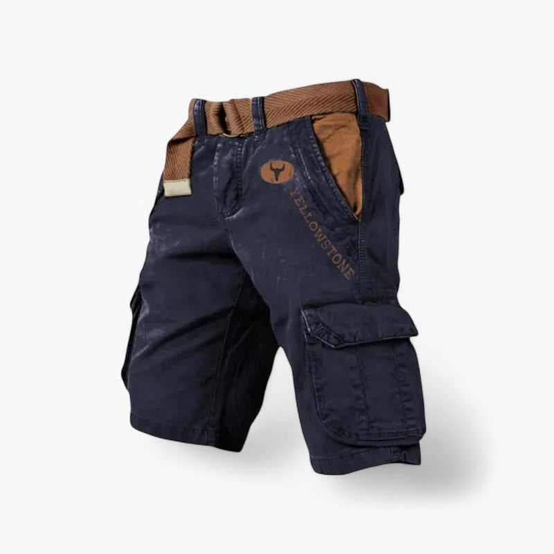 Adrianus | Katoenen cargoshort met nonchalante klasse