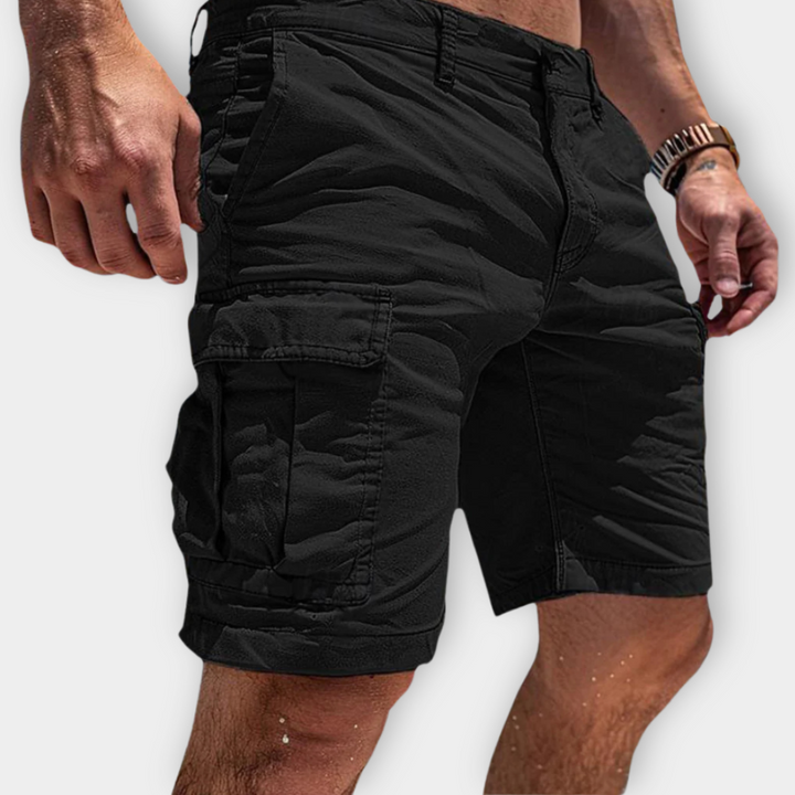 Stijn | Katoenen short met robuuste stijl
