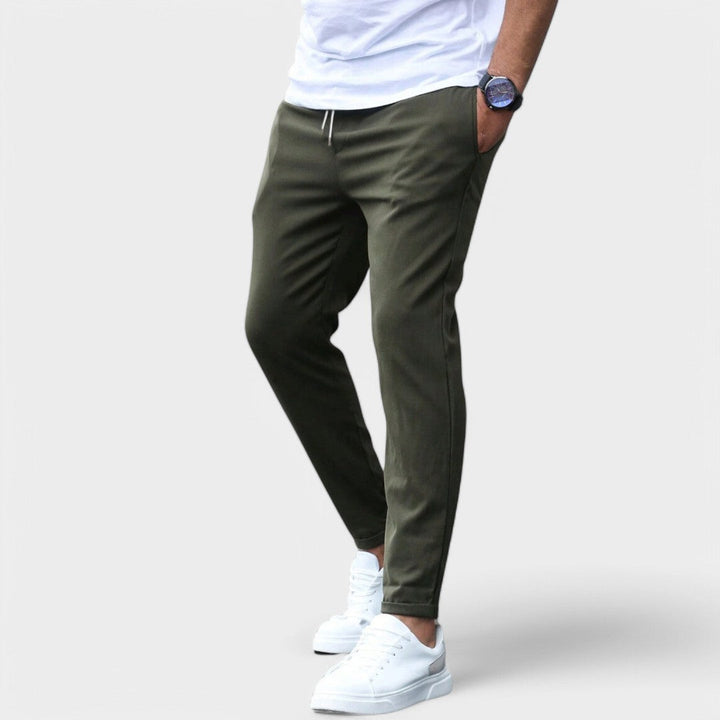 Finn | Moderne stretch herenbroek