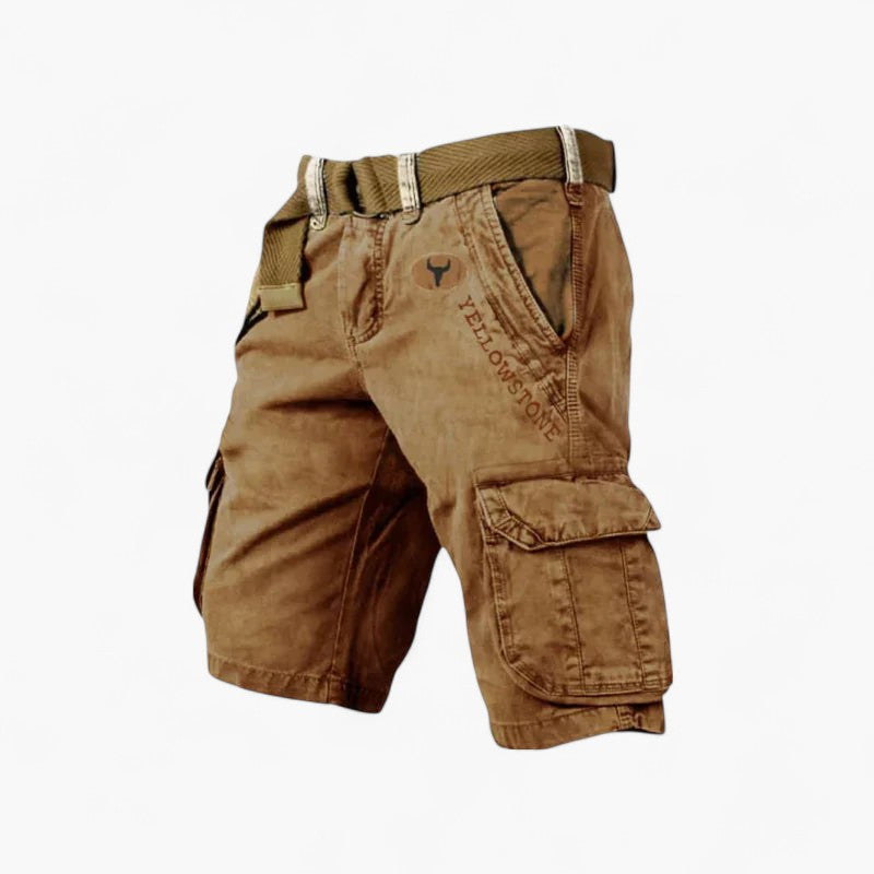 Adrianus | Katoenen cargoshort met nonchalante klasse