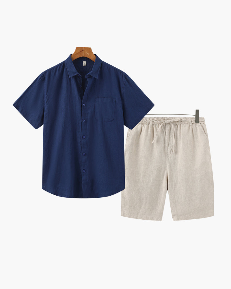 Van Heuven | Linnen Set (Shorts)