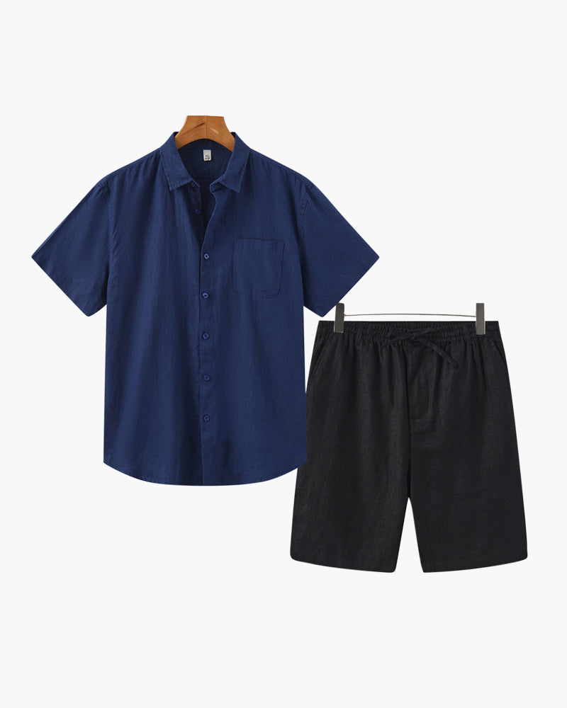 Van Heuven | Linnen Set (Shorts)