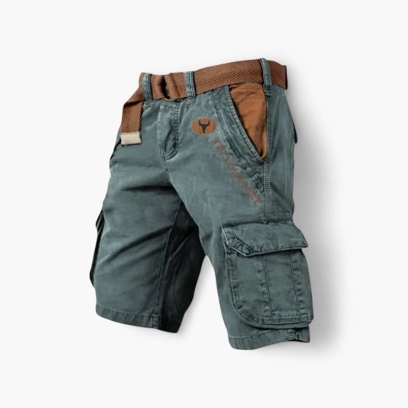 Adrianus | Katoenen cargoshort met nonchalante klasse