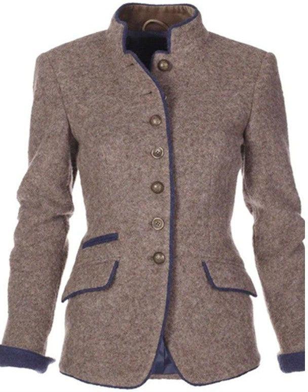 Liselore | Elegante Cardigan met Hoge Kraag