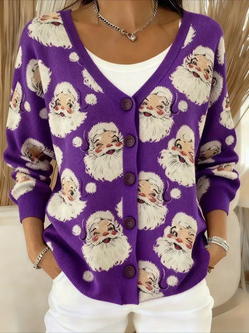 Bianca | Winterpatroon Cardigan