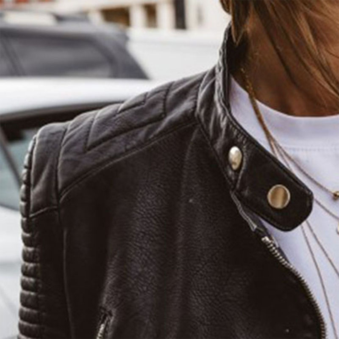 Maaike | Elegante Leren Jas