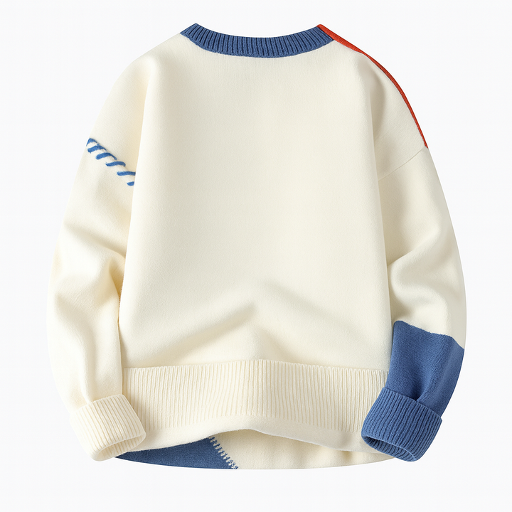 Benedict | Patch Sweater