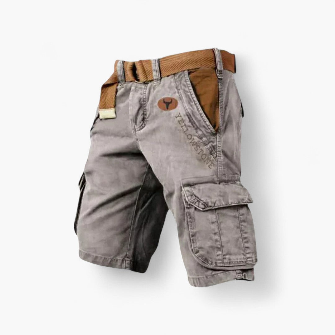 Adrianus | Katoenen cargoshort met nonchalante klasse