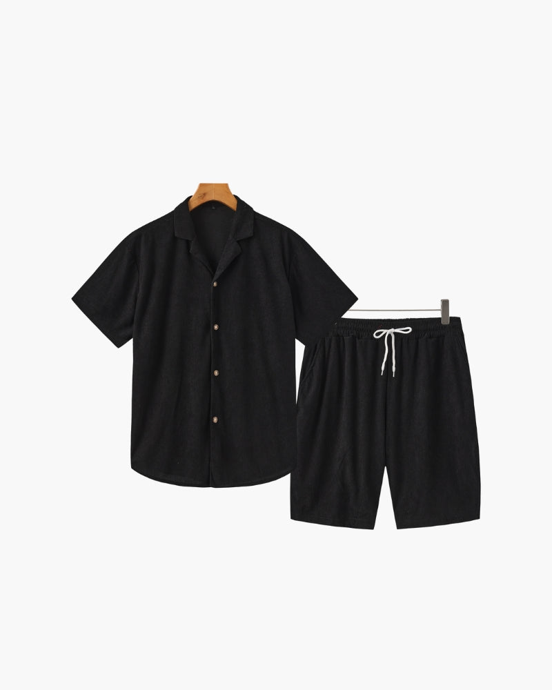 Floris | Ribfluwelen Set