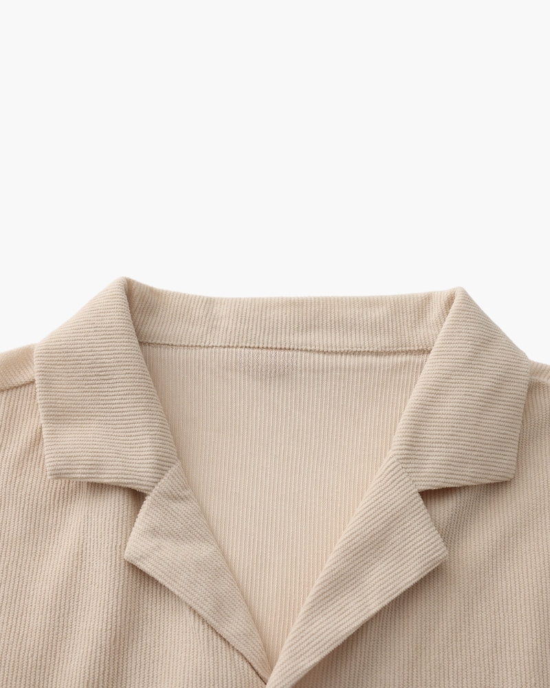 Floris | Ribfluwelen Set