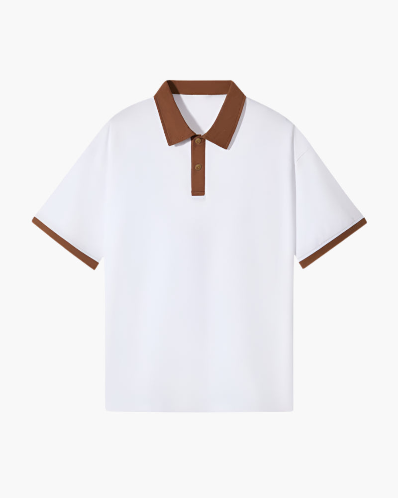 Casimir | Polo met Contrastkraag