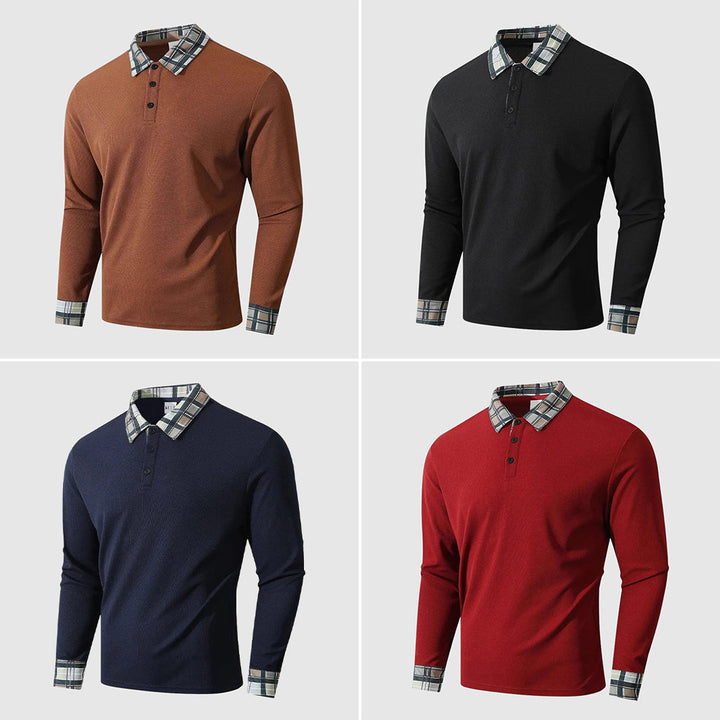 Arjan | Lange Mouwen Poloshirt