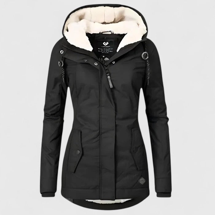 Zita | Waterdichte winterjas met capuchon