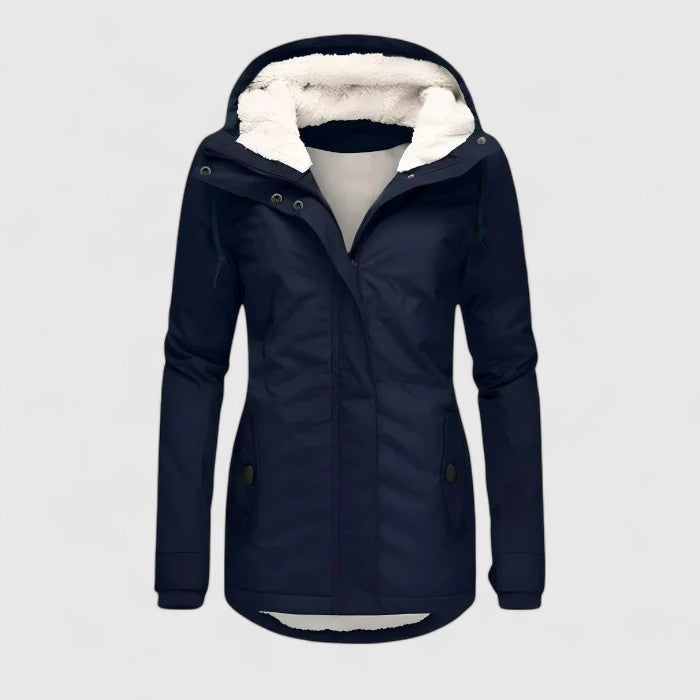 Zita | Waterdichte winterjas met capuchon