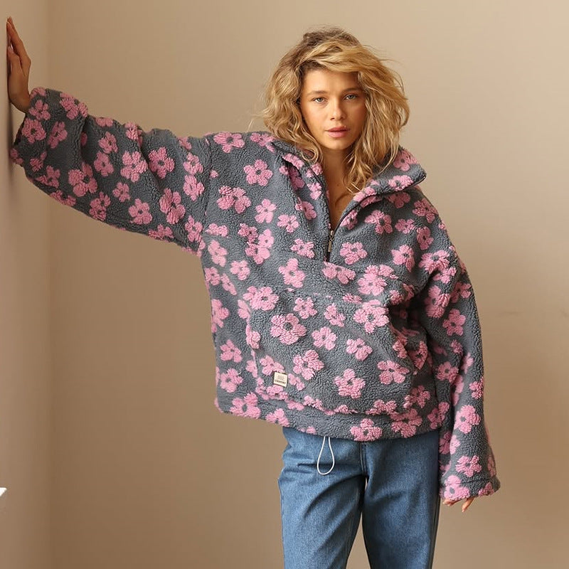 Wille | Trui met bloemenprint