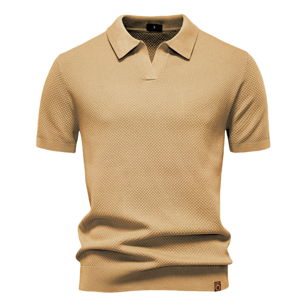 Tim | Gestructureerde Polo-Shirt