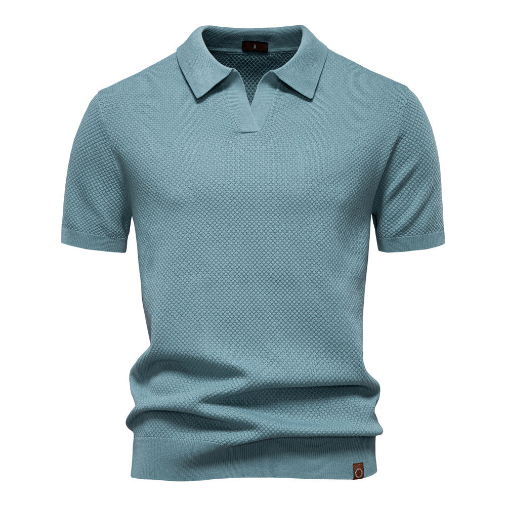 Tim | Gestructureerde Polo-Shirt