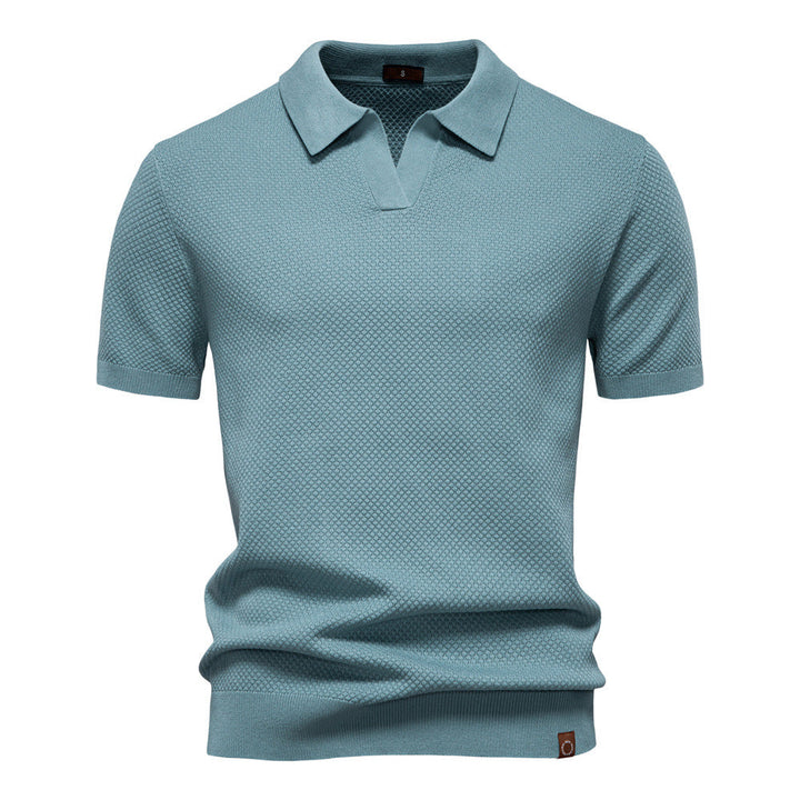 Tim | Gestructureerde Polo-Shirt