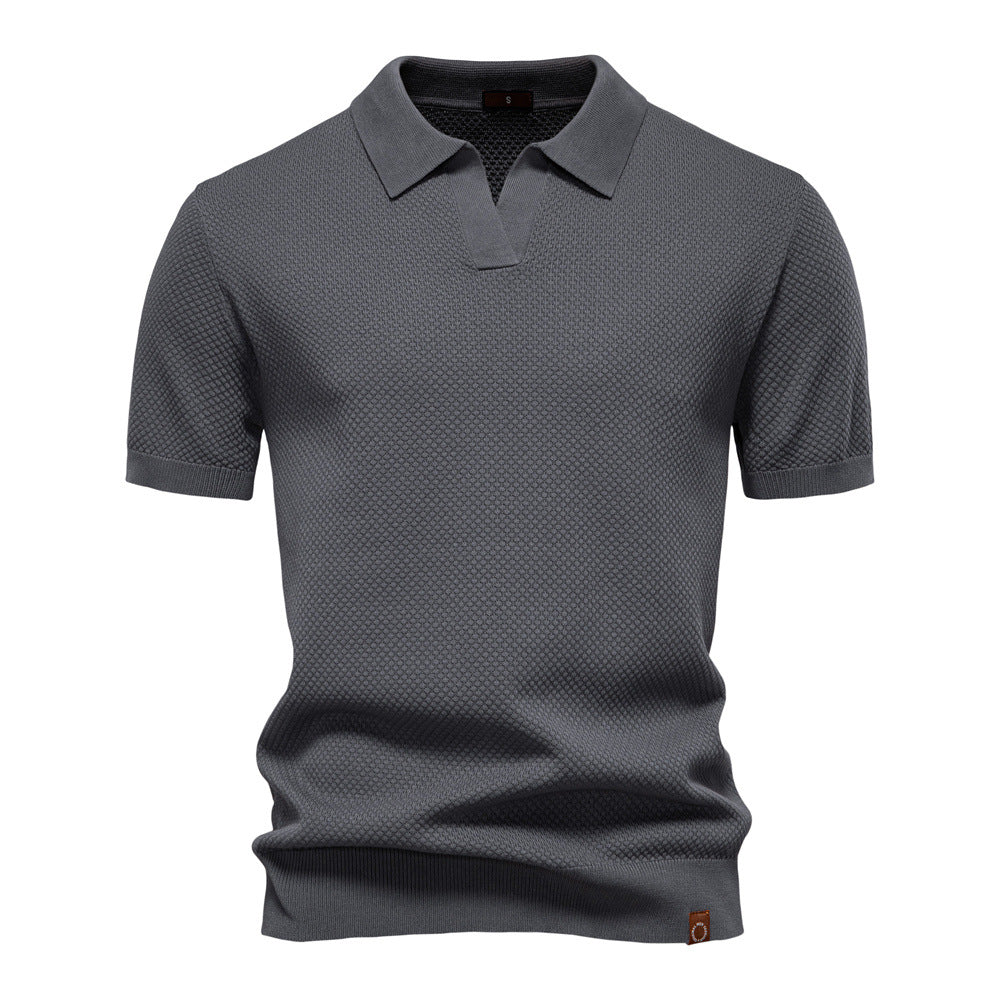 Tim | Gestructureerde Polo-Shirt