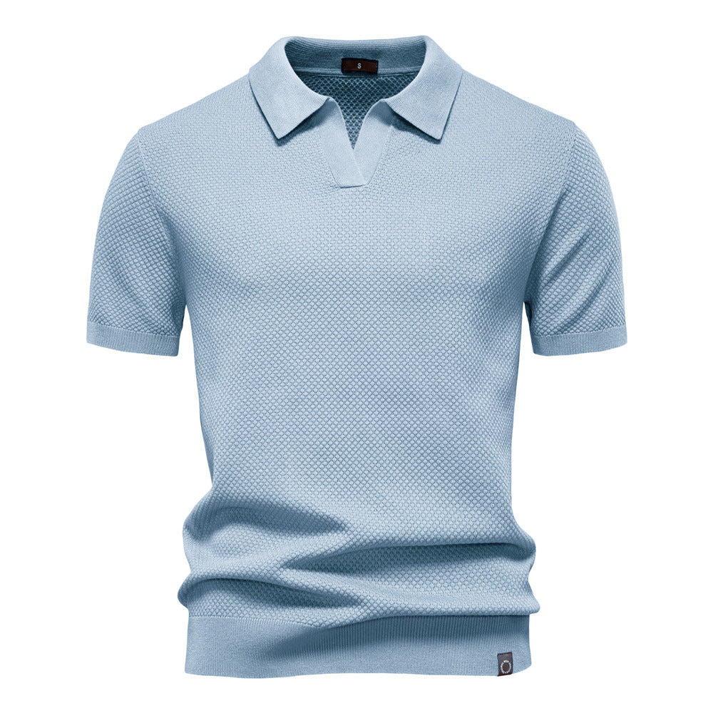 Tim | Gestructureerde Polo-Shirt