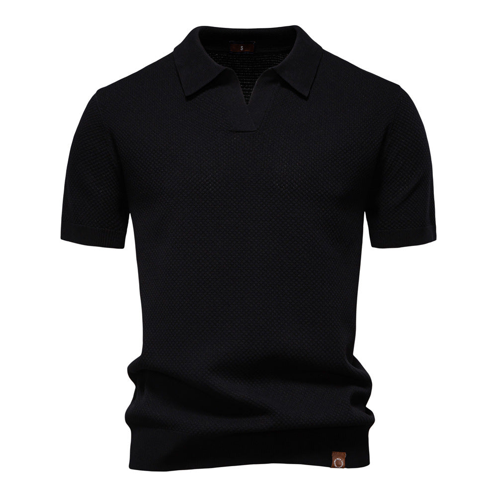 Tim | Gestructureerde Polo-Shirt