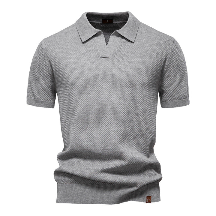 Tim | Gestructureerde Polo-Shirt