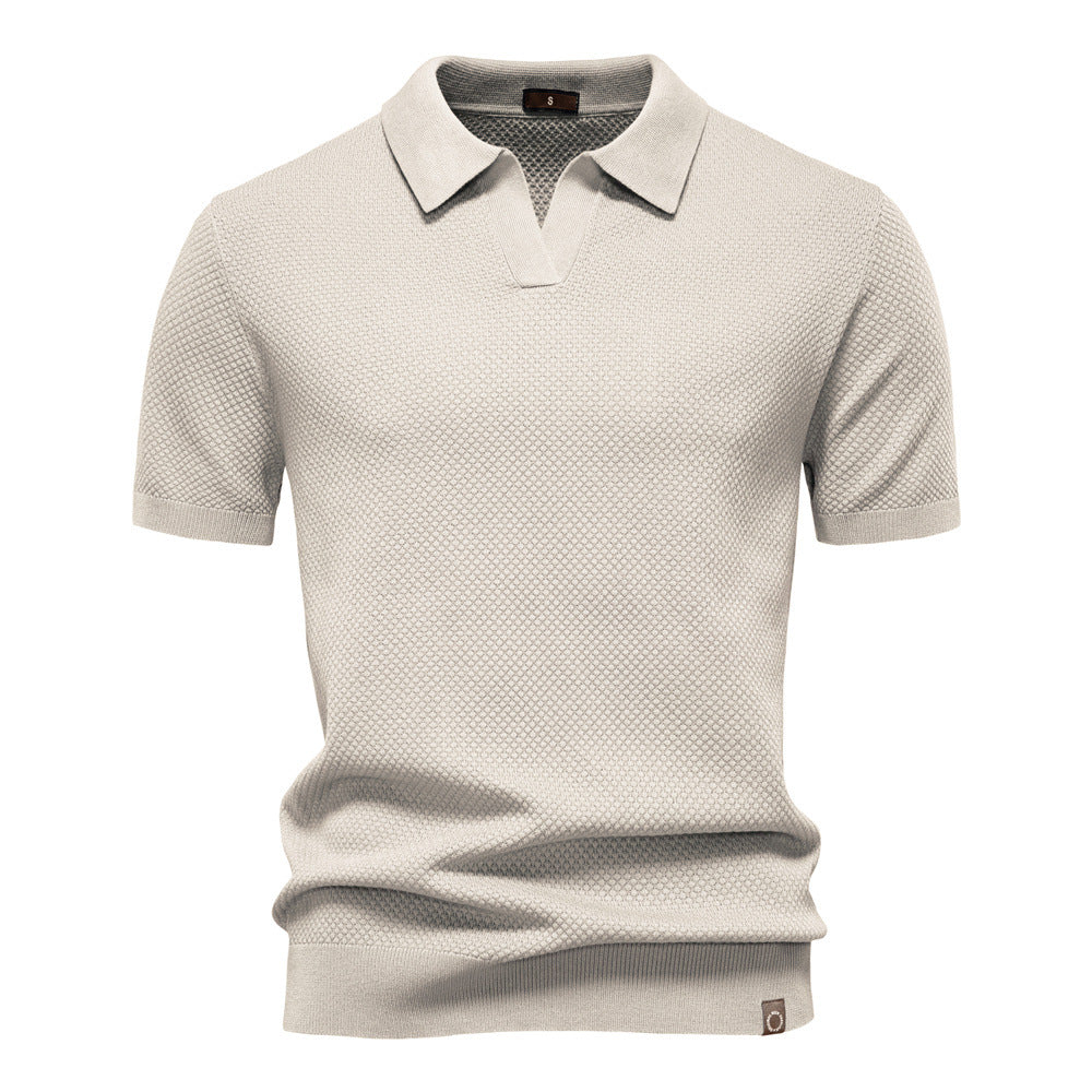 Tim | Gestructureerde Polo-Shirt