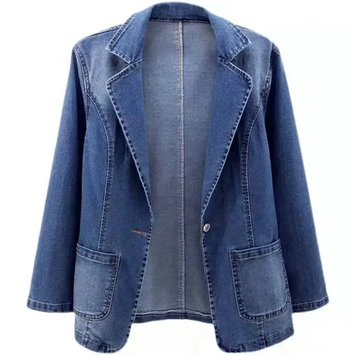 Clementine | Denim jas met elegante eenvoud