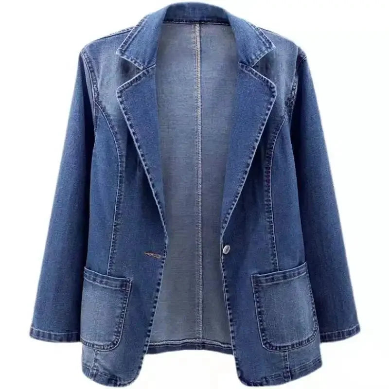 Clementine | Denim jas met elegante eenvoud