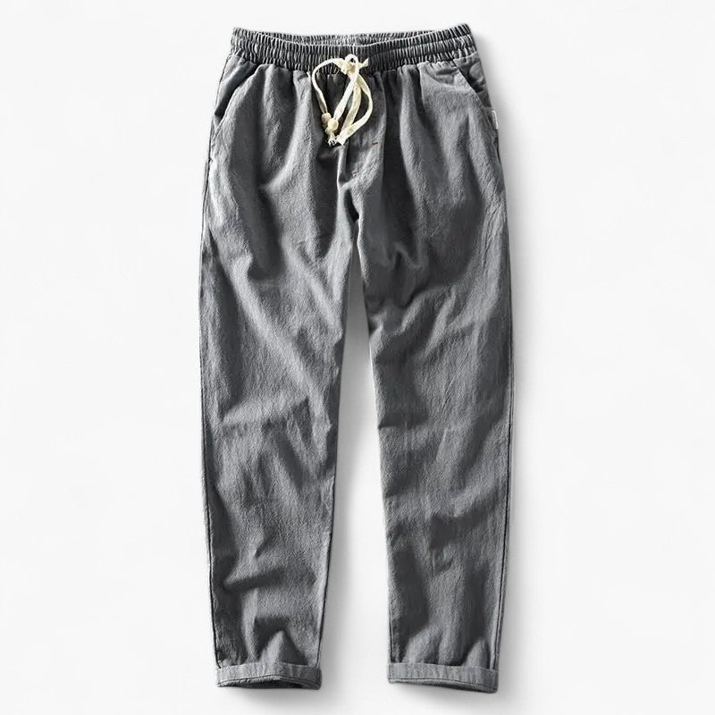 Hein | Linnen broek met relaxte fit